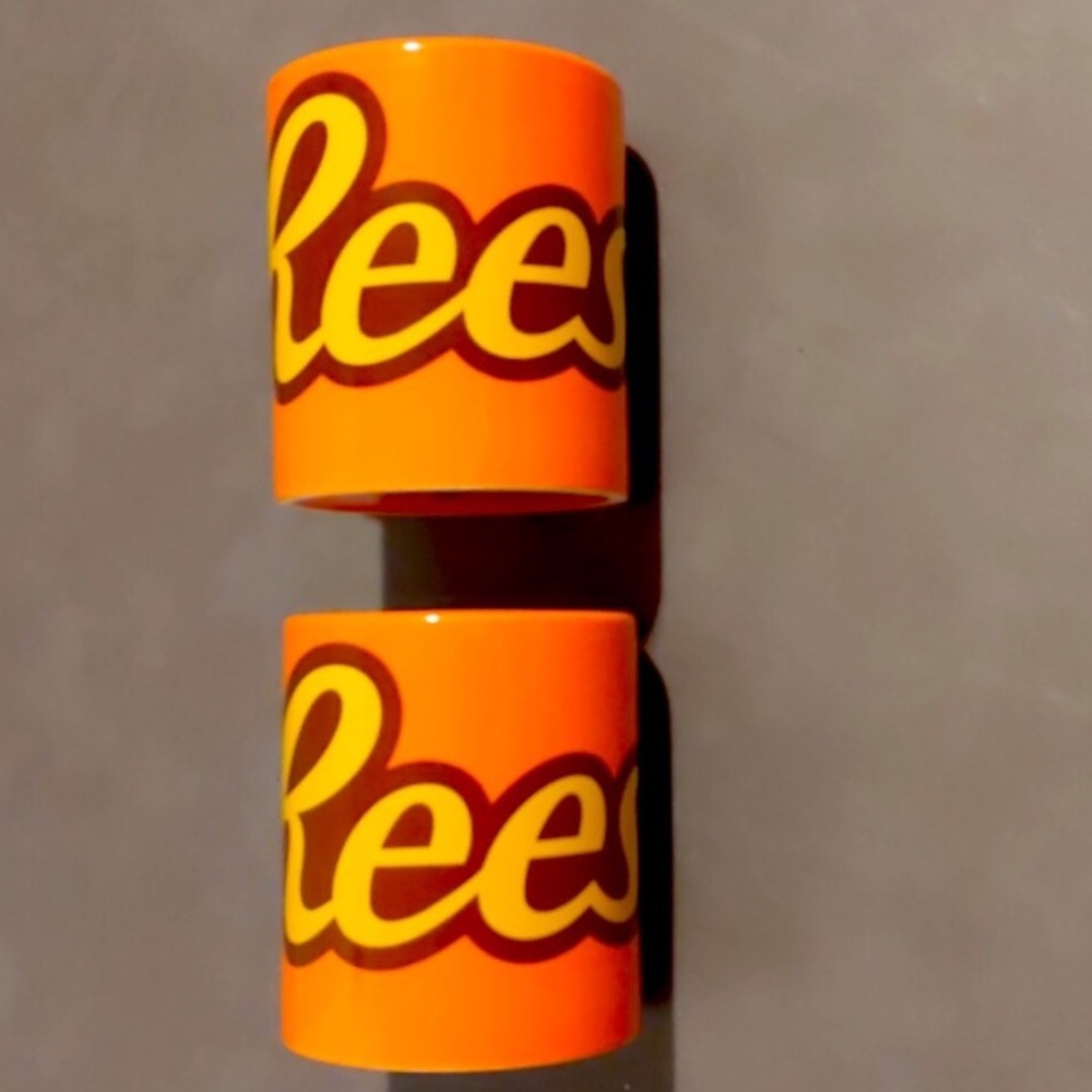 Reese’s Mugs Cups Coffee Tea Set of 2
